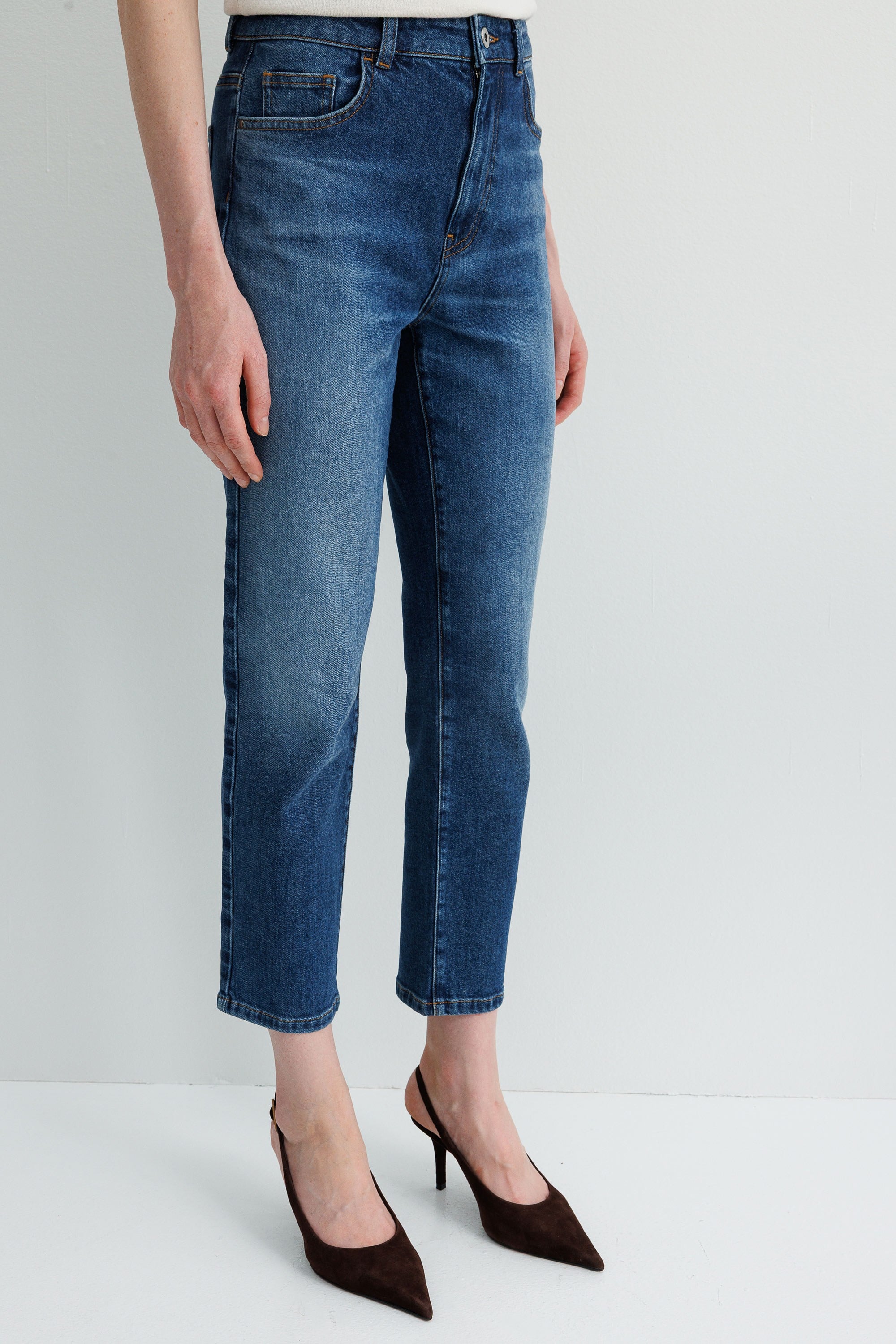 Slim Fit Denim Pantolon