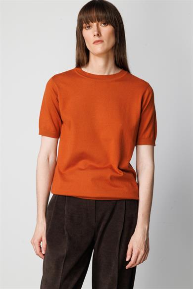 0 Yaka Yarım Kol Triko