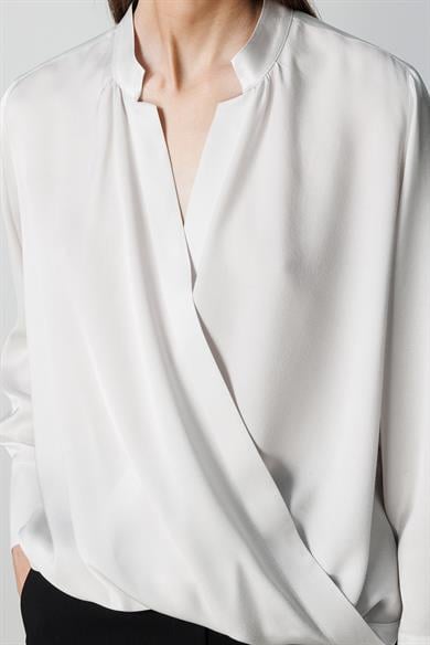 Anvelop Manşetli Bluz