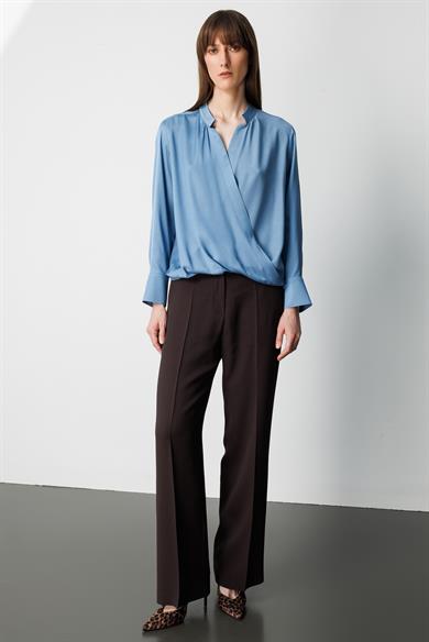 Anvelop Manşetli Bluz