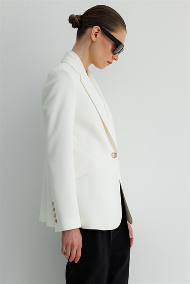 Asimetrik Cepli Ceket