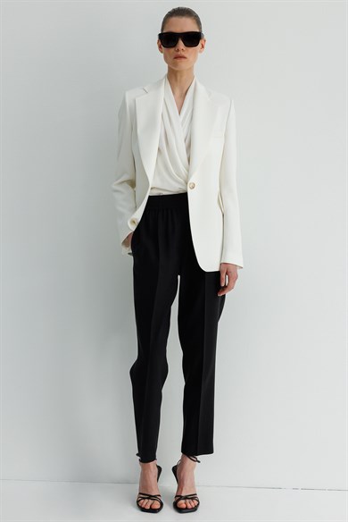 Asimetrik Cepli Ceket