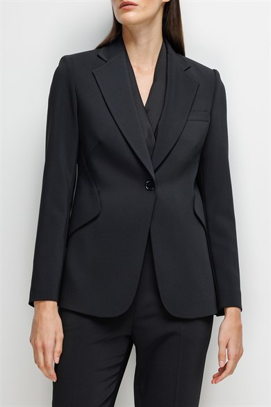 Asimetrik Cepli Ceket