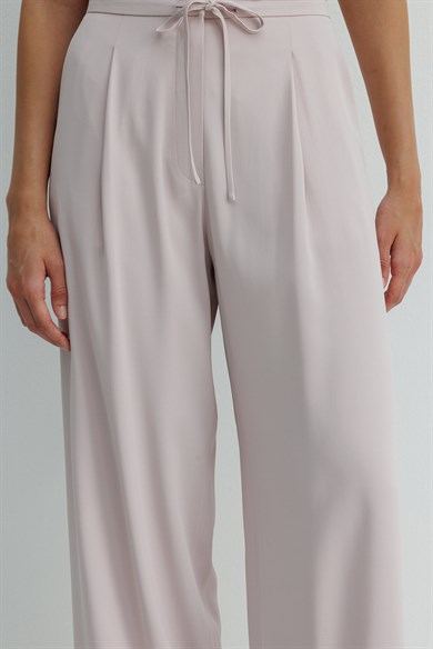 Bağcıklı Bol Kesim Pantolon