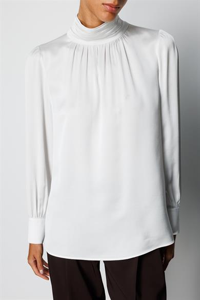 Balıkçı Yaka Drape Bluz