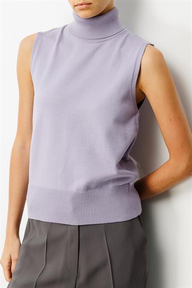 Balıkçı Yaka Kolsuz Triko