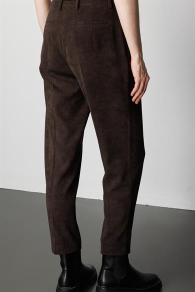 Çift Pile Kadife Pantolon