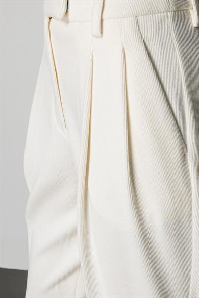 Çift Pile Kadife Pantolon