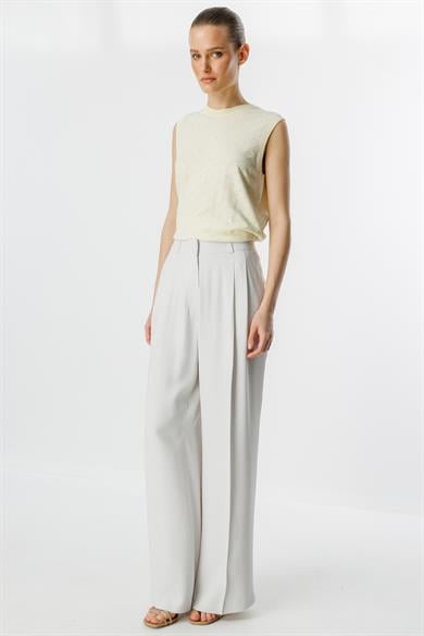 ÇİFT PİLE PALAZZO PANTOLON