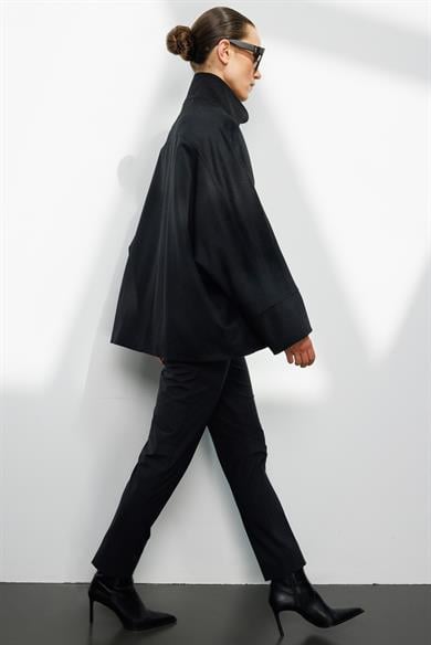 Dik Yaka Oversize Kaban