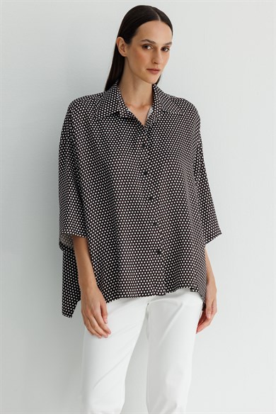 Düşük Kol Empirme Bluz