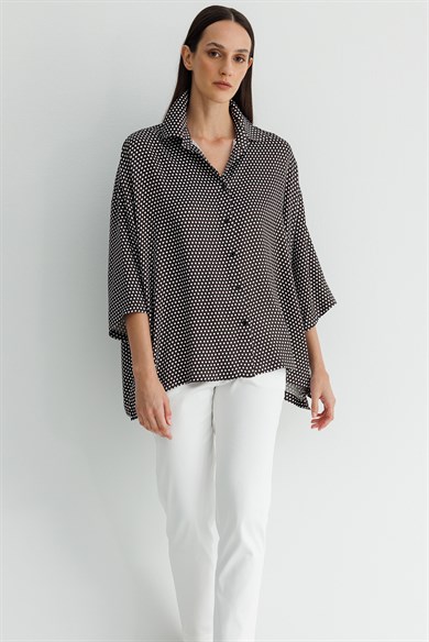 Düşük Kol Empirme Bluz