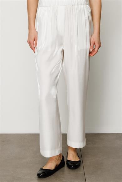 Elastan Kemerli Bol Kesim Pantolon