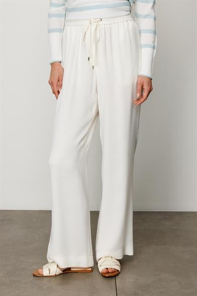 Elastan Kemerli Bol Kesim Pantolon