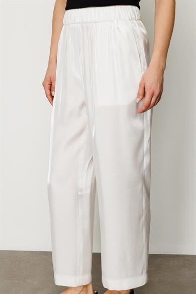 Elastan Kemerli Bol Kesim Pantolon