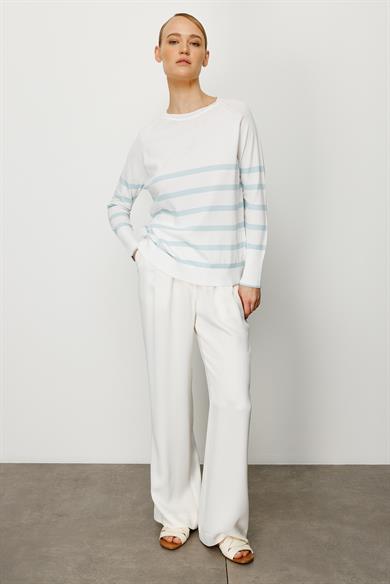 Elastan Kemerli Bol Kesim Pantolon