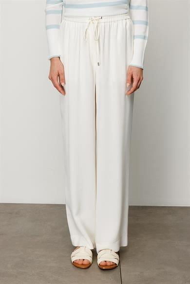 Elastan Kemerli Bol Kesim Pantolon