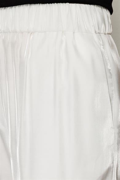 Elastan Kemerli Bol Kesim Pantolon