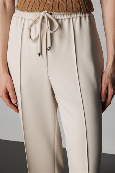 Elastan Kemerli Bol Kesim Sweat Pantolon