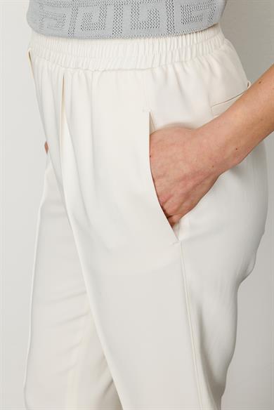 Elastan Kemerli Dar Paça Pantolon