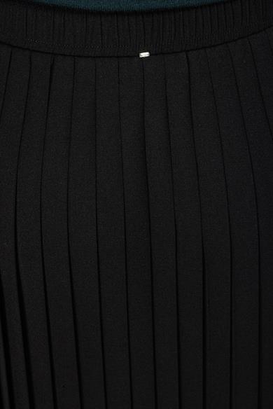 Elastan Kemerli Krep Pilise Etek