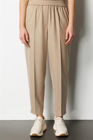 Elastan Kemerli Yırtmaçlı Pantolon