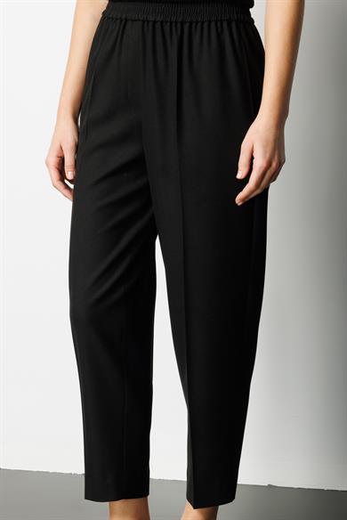 Elastan Kemerli Yırtmaçlı Pantolon