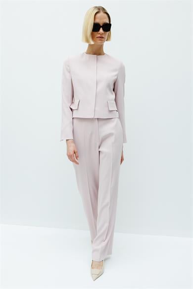 Gizli Pat 0 Yaka Ceket