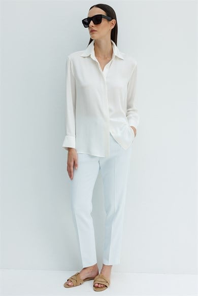 Gizli Pat Uzun Kol Bluz