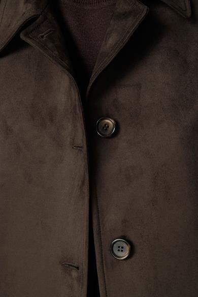 Güderi Görünümlü Dıştan Cepli Ceket