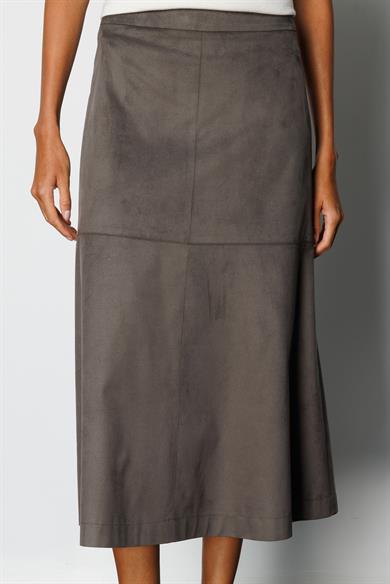 Güderi Görünümlü Parçalı Etek