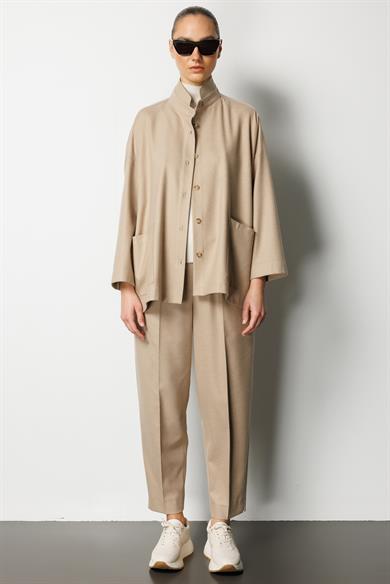 Hakim Yaka Flanel Ceket