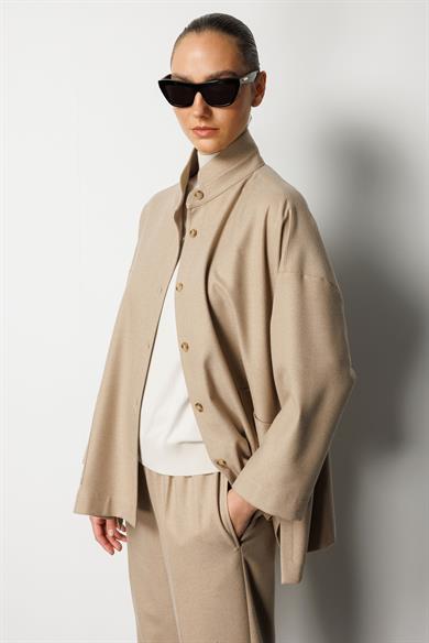 Hakim Yaka Flanel Ceket