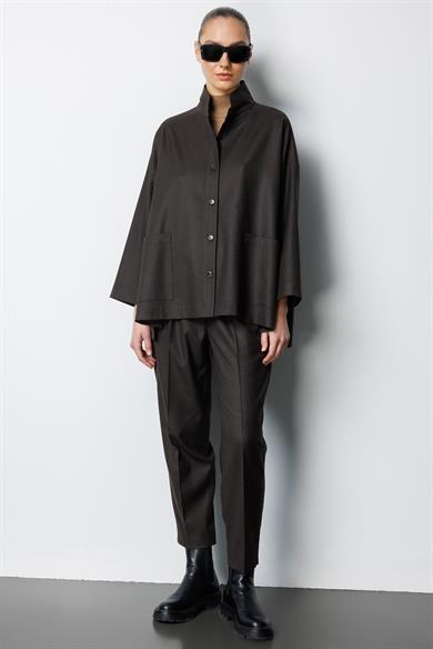 Hakim Yaka Flanel Ceket