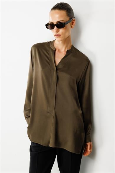 Hakim Yaka Gizli Pat Bluz