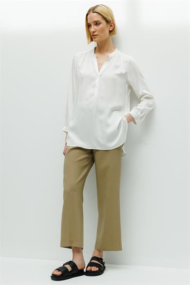 Hakim Yaka Yarım Patlı Bluz