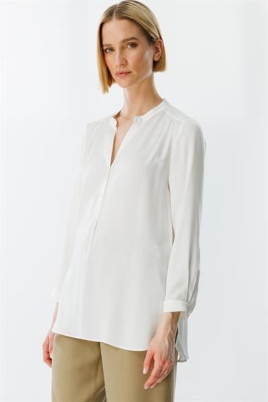Hakim Yaka Yarım Patlı Bluz