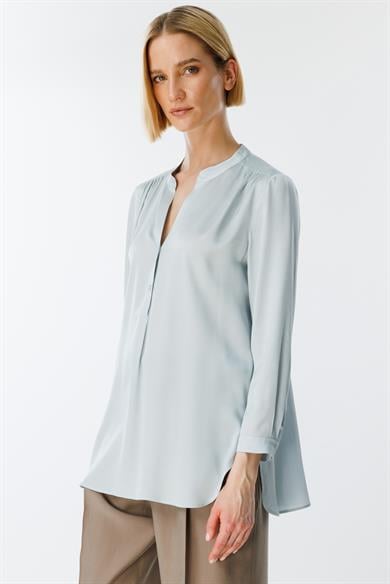 Hakim Yaka Yarım Patlı Bluz