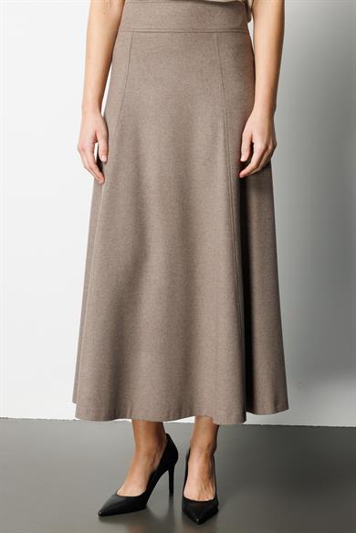 Kalın Kemerli Uzun Etek