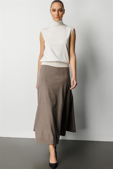 Kalın Kemerli Uzun Etek