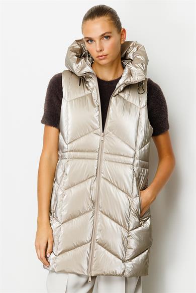 Kapüşonlu Kolsuz Anorak