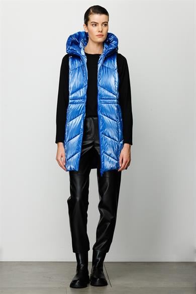 Kapüşonlu Kolsuz Anorak