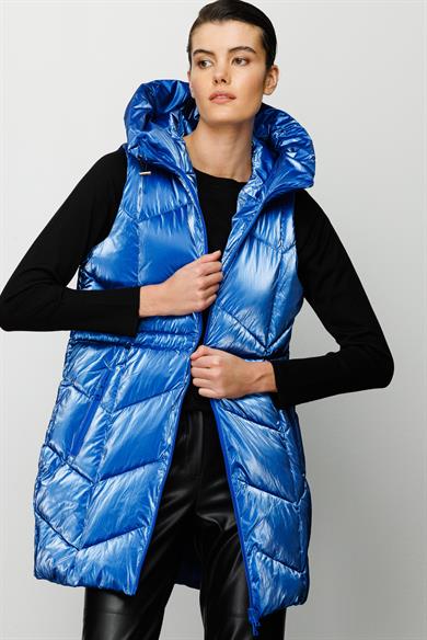 Kapüşonlu Kolsuz Anorak