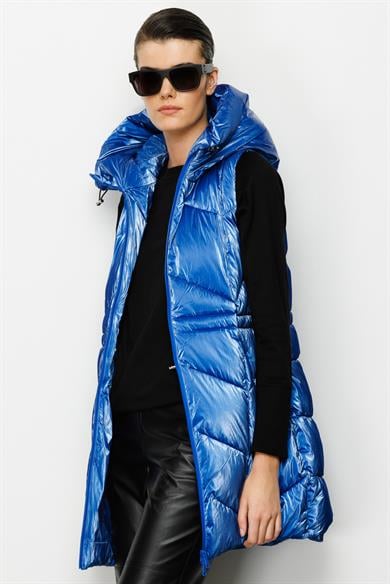 Kapüşonlu Kolsuz Anorak