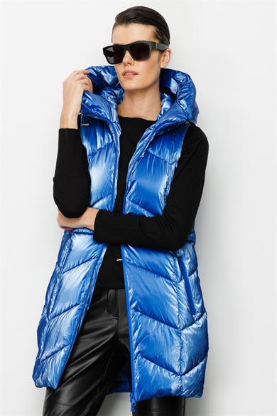 Kapüşonlu Kolsuz Anorak