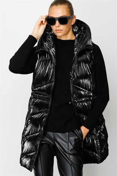 Kapüşonlu Kolsuz Anorak