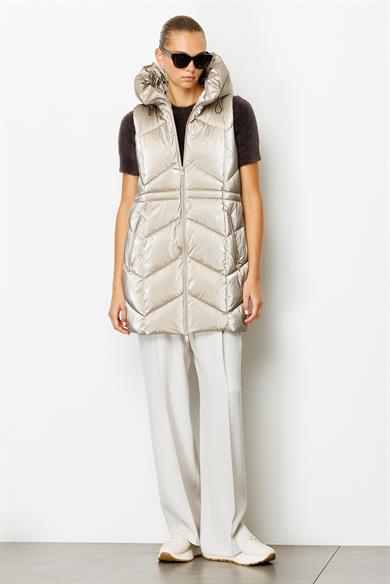 Kapüşonlu Kolsuz Anorak