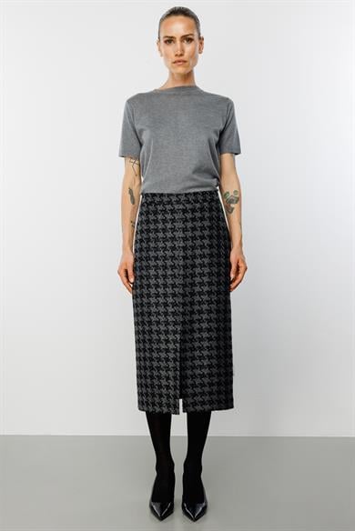 Kazayağı Midi Etek