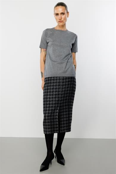 Kazayağı Midi Etek