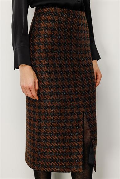 Kazayağı Midi Etek